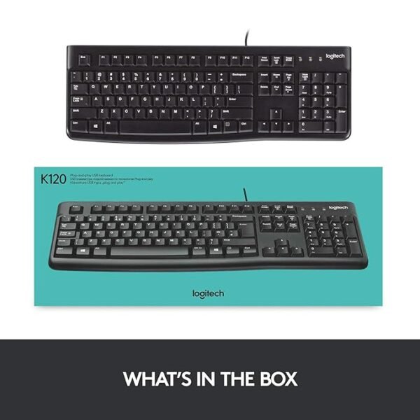 Logitech Plug and Play USB Keyboard K120