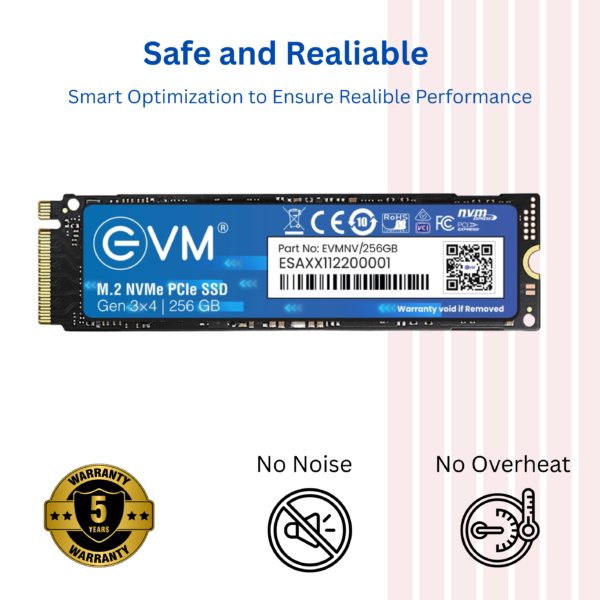 Evm 256GB M.2 NVMe PCIe SSD - Image 4