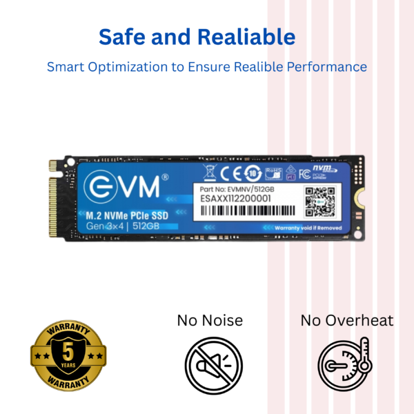 Evm 512GB M.2 NVMe PCIe SSD - Image 4