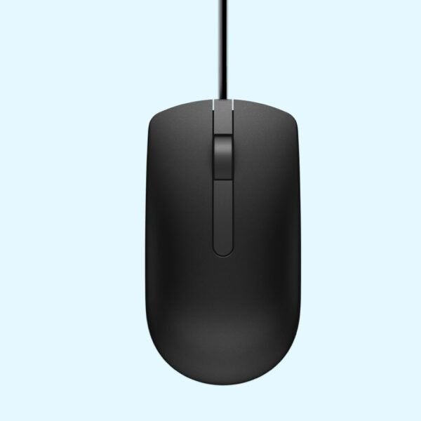 Dell MS116 Wired Optical Mouse, 1000DPI, LED Tracking, Scrolling Wheel, Plug and Play - Image 4