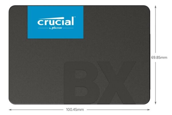 Crucial BX500 500GB 3D NAND SATA 2.5-inch SSD - Image 5