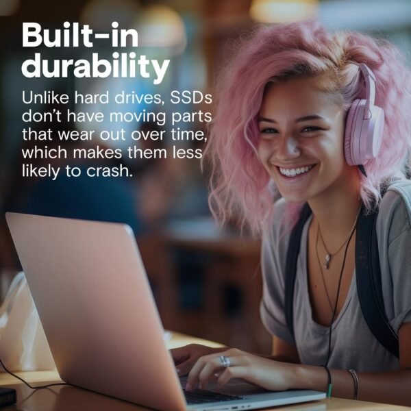 Crucial BX500 500GB 3D NAND SATA 2.5-inch SSD - Image 3