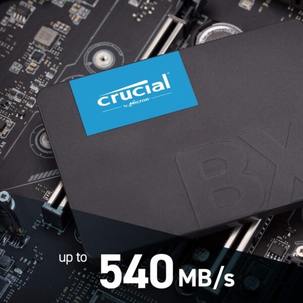 Crucial BX500 500GB 3D NAND SATA 2.5-inch SSD - Image 4