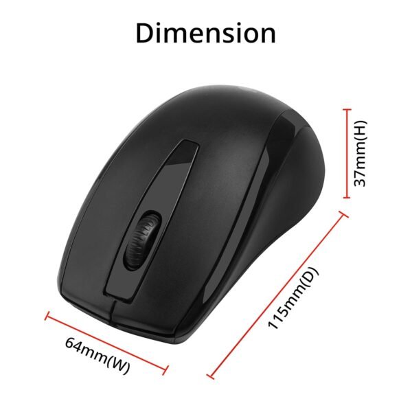 Zebronics Zeb-Alex Wired USB Optical Mouse with 3 Buttons - Image 6
