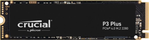 Crucial P3 Plus 500GB PCIe M.2 2280 SSD